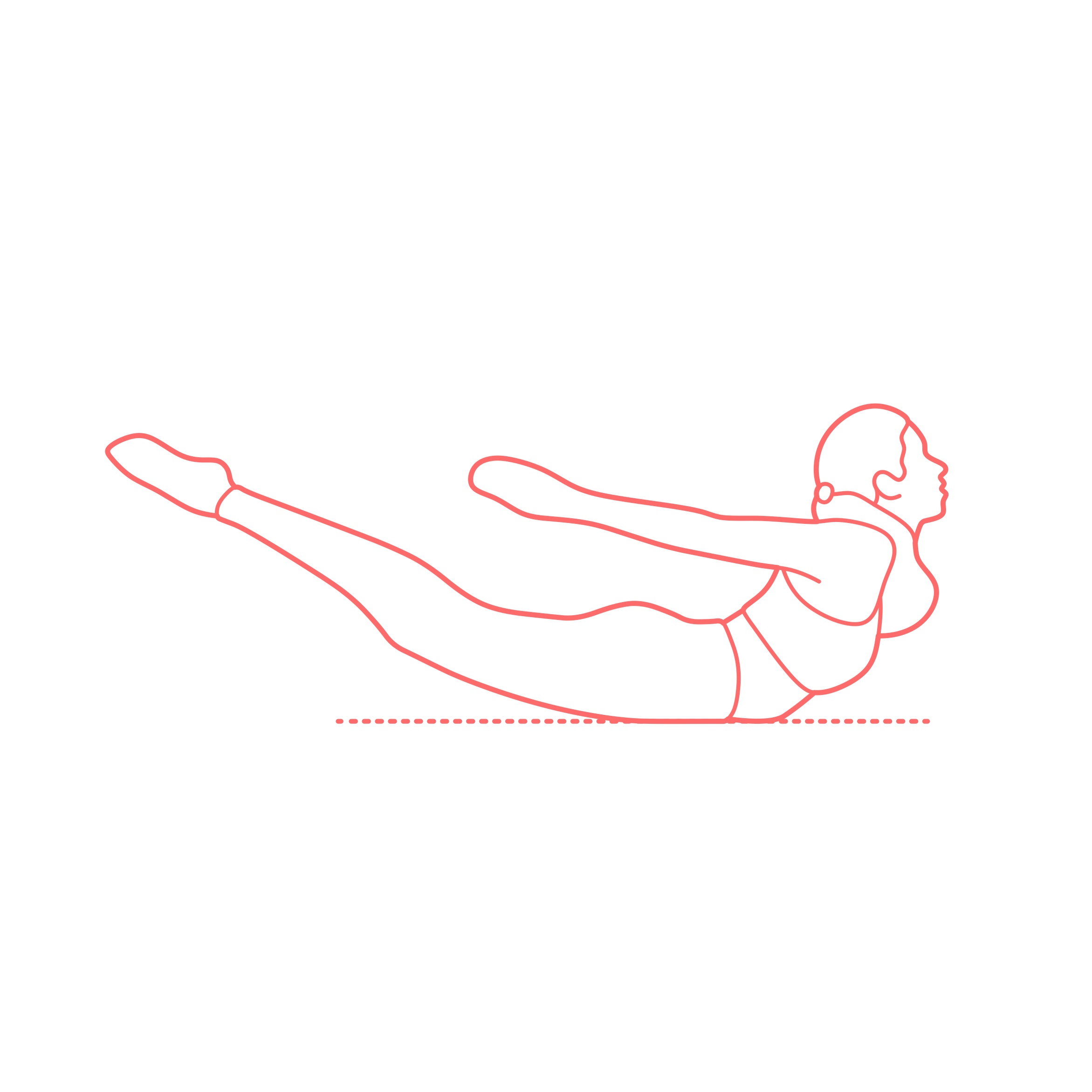 Humans Yoga Poses Locust Pose Svg Line Art Free Vectors
